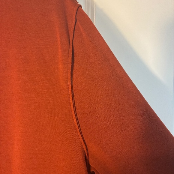 Carolina Belle Montreal Burst Orange Cardigan Jacket - Picture 3 of 8